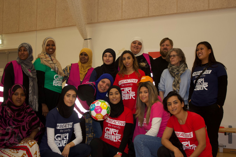 Girl Power hold a festival to celebrate European Week of Sport
